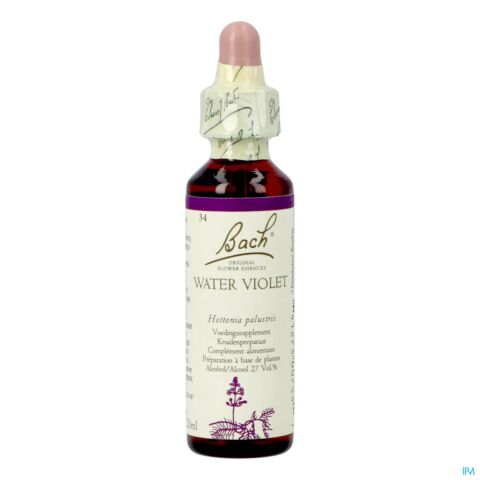 Bach Flower Remedie 34 Water Violet 20ml