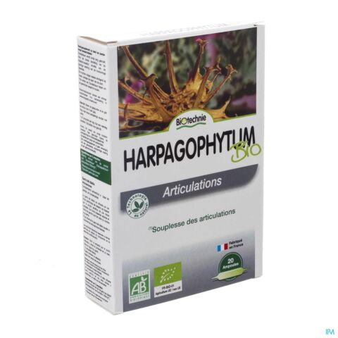 Harpagophytum Bio Amp 20x10ml Biotechnie