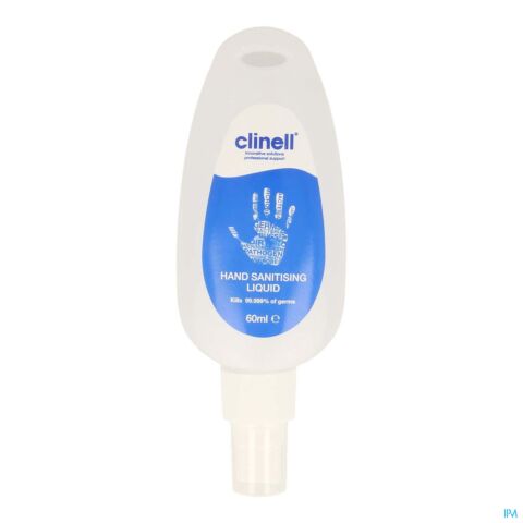 Clinell Sanitising Liquid Fl 60ml