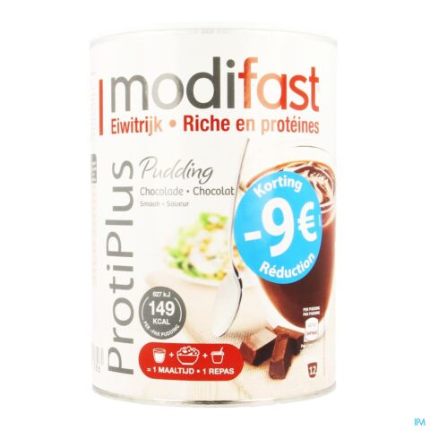 Modifast Protiplus Pudding Chocolat Promo