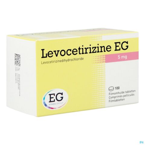 Levocetirizine EG 5 Mg Comp Pell 100