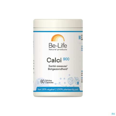 Be-Life Calci 900 Calcium & Résistance Osseuse 60 Gélules