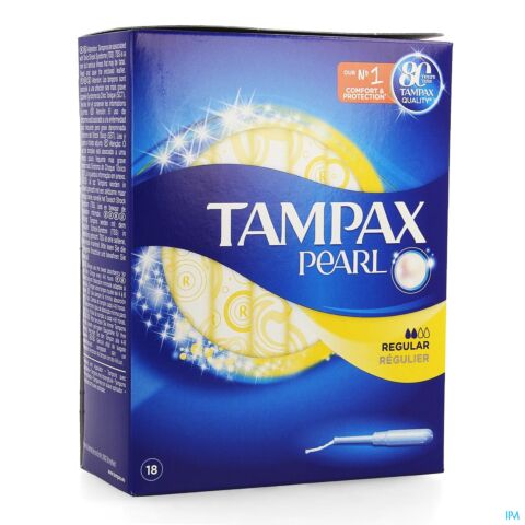Tampax Pearl Regular 18