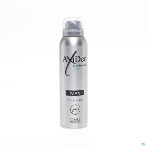 Axitrans AxiDeo Man Hypoallergenic Déodorant Offre Spéciale Spray 150ml + Spray 75ml Gratuit
