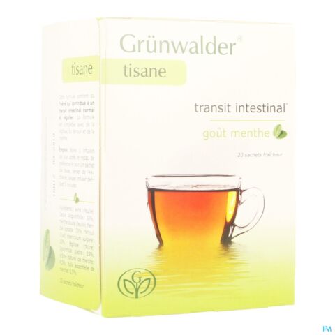 Grunwalder Transit Tisane Menthe Sach 20