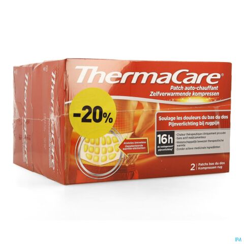 Thermacare Cp Chauffante Dos 4x2 Promo -20%