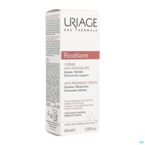 Uriage Roséliane Crème Anti-Rougeurs Tube 40ml