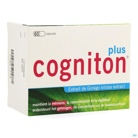 Cogniton Plus Mémoire & Concentration 60 Gélules