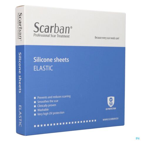 Scarban Elastic Silicone Sheet 5x 75cm 2