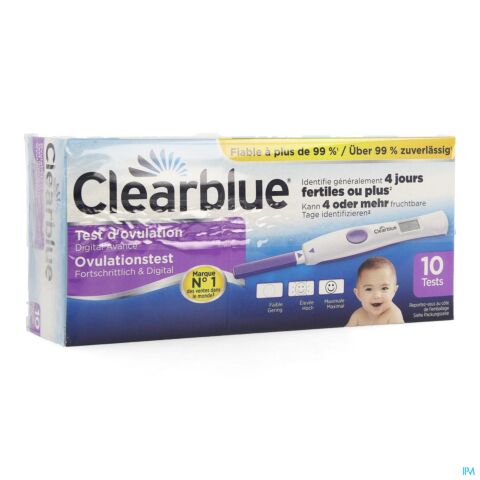 Clearblue Advanced Test Ovulation 10 Promo -5€