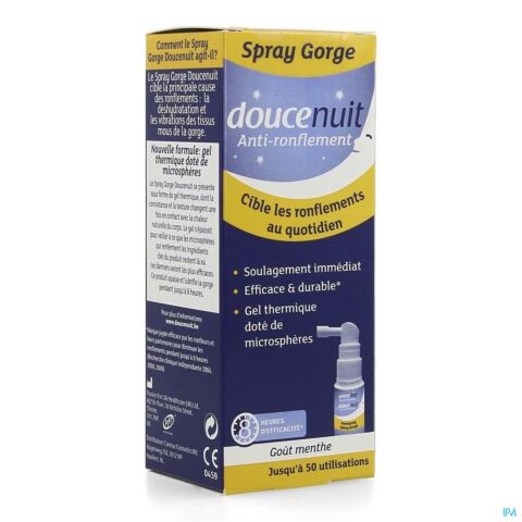 Douce Nuit Anti-Ronflement Spray Gorge 22ml