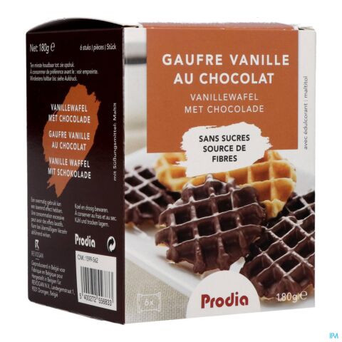 Prodia Gaufre Vanille Chocolat 185g 5683
