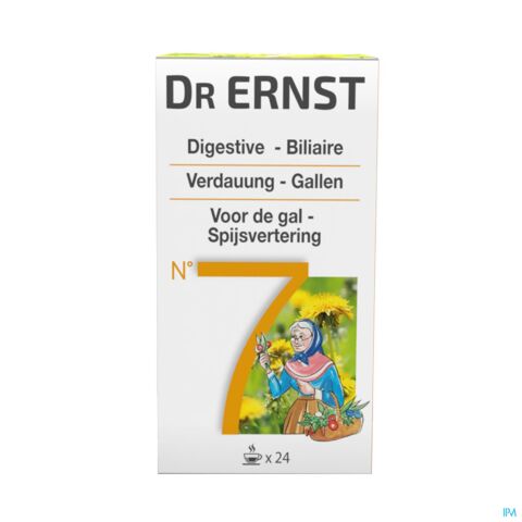 Dr Ernst N°7 Tisane Digestive - Biliaire 24 Infusions