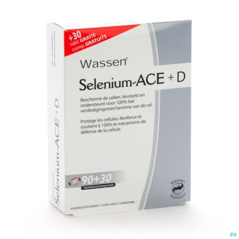 Revogan Selenium-ACE+D 90 Comprimés + 30 Comprimés Gratuits