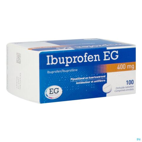 Ibuprofen EG 400 Mg Comp Pell 100 X 400 Mg
