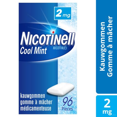 Nicotinell Cool Mint 2mg 96 Gommes à Mâcher