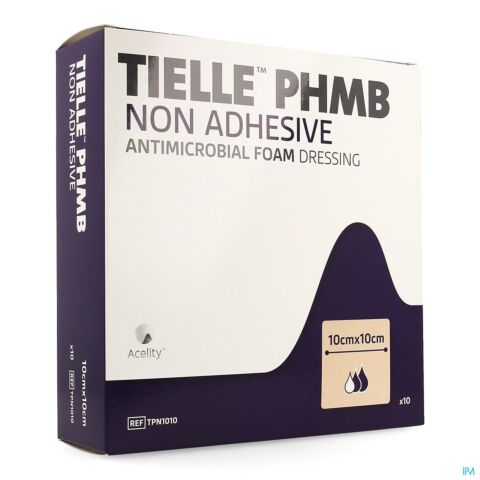 Tielle Phmb Pans Hydropolymere 10,0x10,0cm 10