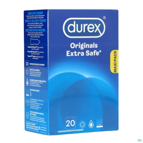 Durex Extra Safe 20 Préservatifs