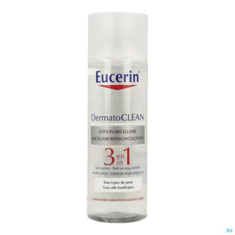 Eucerin DermatoClean Lotion Micellaire 3-en-1 Flacon 200ml