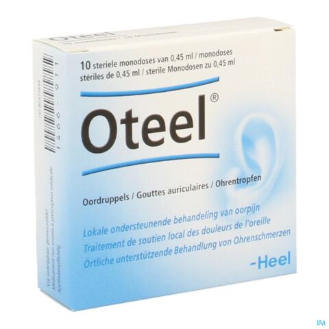 Heel Oteel Douleurs de l'Oreille 10 Monodoses de 0,45ml
