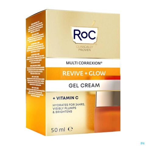 Roc Multi Correx.revive+glow Gel Cream Pot 50ml