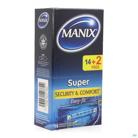 Manix Super Condoms 14 +2