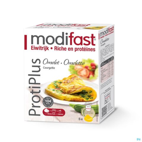 Modifast Protiplus Omelette Courgette Sach 5x30g
