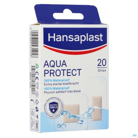 Hansaplast Aqua Protect 20 Pansements Waterproof