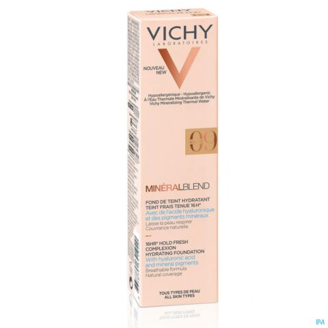 Vichy MineralBlend Fond de Teint Hydratant 09 Agate Tube 30ml