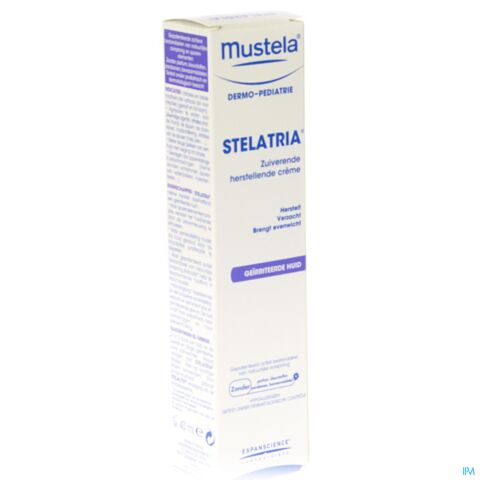 Mustela Dermo-Pédiatrie Stelatria Crème Réparatrice Assainissante Tube 40ml
