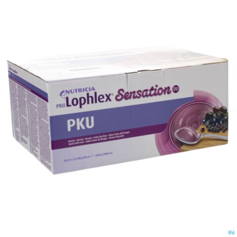 Pku Lophlex Sensation 20 Juicy Fruits Bois 36x109g
