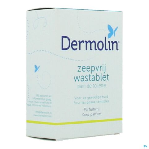 Dermolin Pain de Toilette Sans Parfum 100g