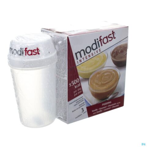 Modifast Intensive Pack Mix(pudding+shakes+shaker)
