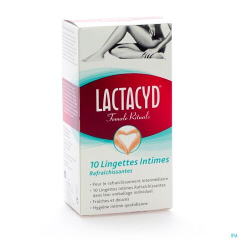 Lactacyd Femina Lingettes Intimes 10