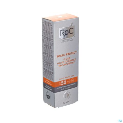 Roc Soleil-Protect Fluide Haute Tolérance Réconfortant IP50 Tube 50ml