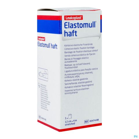 Elastomull Haft Bande Fix. Cohesif 12cmx4m 4547400