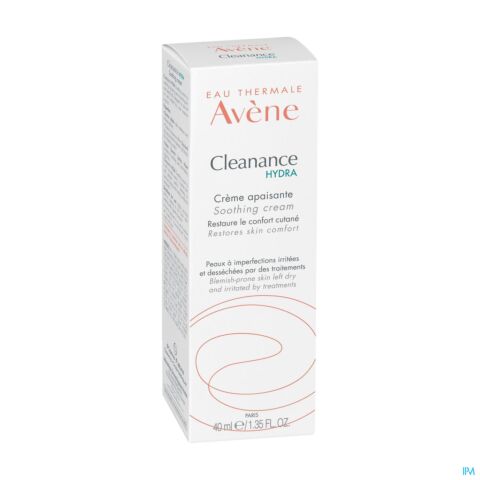 Avène Cleanance Hydra Crème Apaisante Tube 40ml
