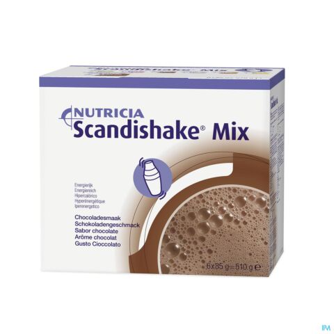 Scandishake Mix Chocolat Nf Sach 6x85g