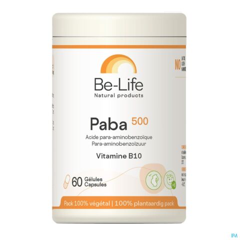 Be-Life Paba 500 Pro-Vitamine B 60 Gélules