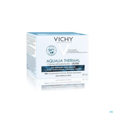 Vichy Aqualia Thermal Crème Légère Hydratante Pot 50ml