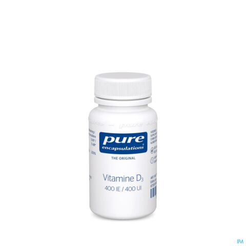 Pure Encapsulations Vitamine D3 400ui Caps 60
