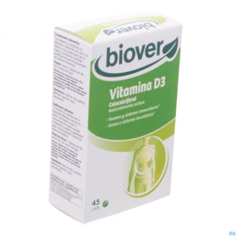 Vitamine D3 Biover Caps 45