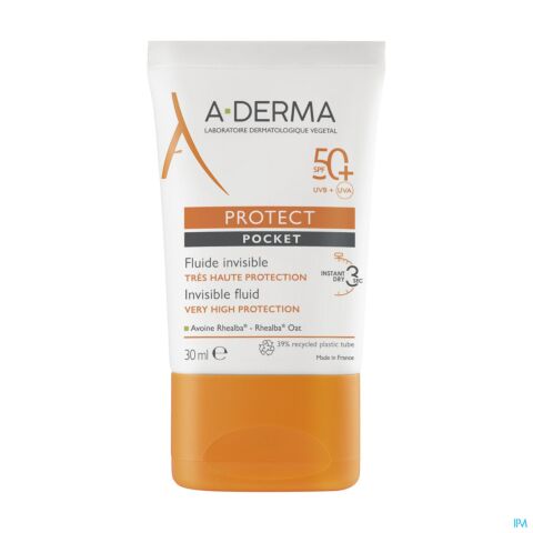Aderma Protect Pocket Fluide Invisible Spf50+ 30ml