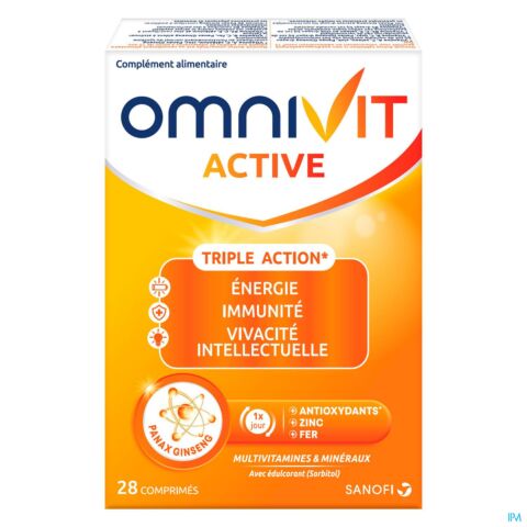 Omnivit Active 28 Comprimés