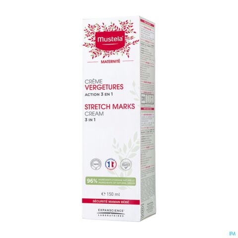 Mustela Maternité Crème Vergetures avec Parfum Tube 150ml