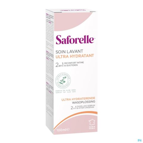 Saforelle Hygiène Intime & Corporelle Soin Lavant Ultra Hydratant Flacon 100ml