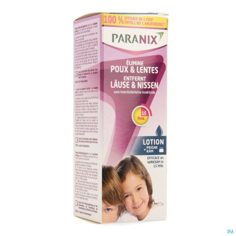 Paranix Poux & Lentes Lotion + Peigne 100ml