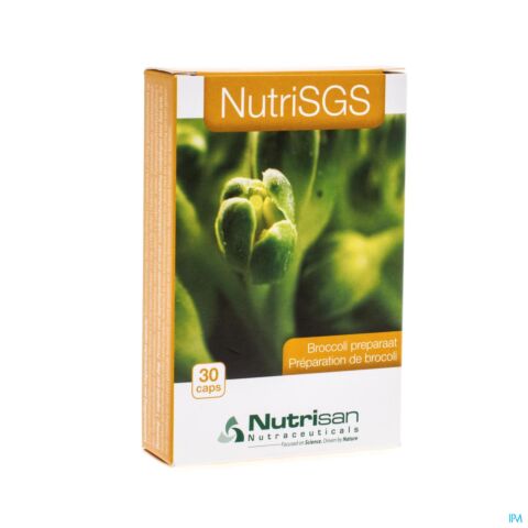 Nutrisan NutriSGS 30 Gélules Végétariennes