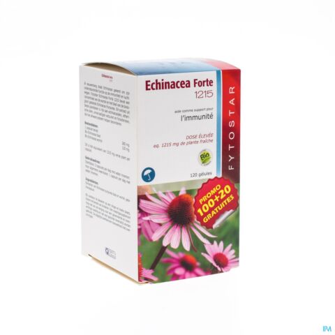 Fytostar Echinacea Forte 1215 PROMO 100 Gélules + 20 GRATUITES