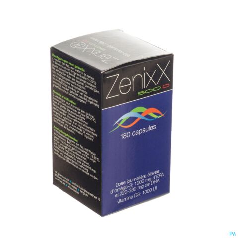 ixX Pharma ZenixX 500 D 180 Gélules